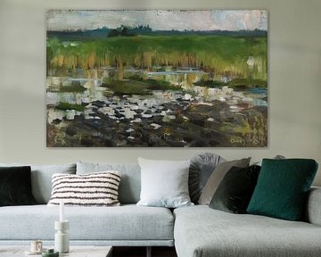 Les Joncs, 1884, Akseli Gallen-Kallela