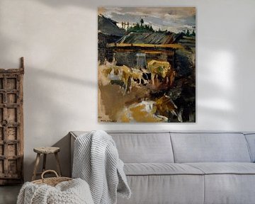 Karjapiha, 1886, Akseli Gallen-Kallela