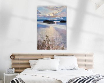 Uitzicht op het meer, 1901, Akseli Gallen-Kallela