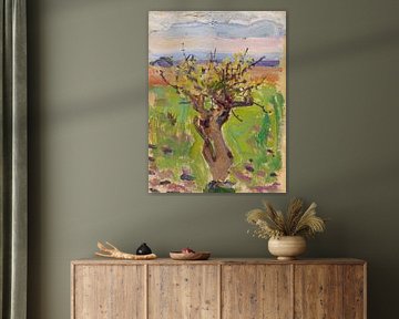 Dwergboom in de woestijn, 1909 - 1910, Akseli Gallen-Kallela