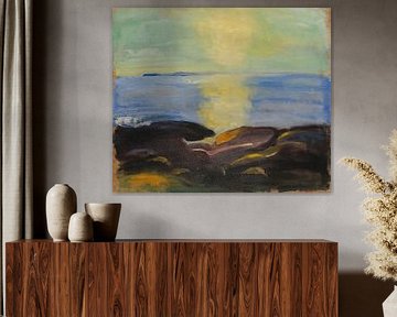 De zon komt op boven de zee, 1910, Juho Mäkelä