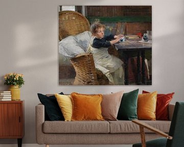 De herstellende, 1888, Helene Schjerfbeck