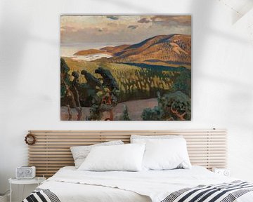 Landschap uit Suursaari, 1925, Oskari Paatela