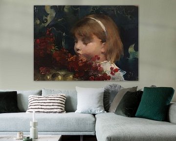 Hoofd van een meisje, 1882, Helene Schjerfbeck