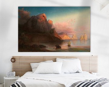 Uitzicht vanaf Capri, 1879, Victoria Åberg