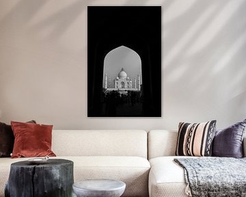 Doorkijkje naar de Taj Mahal van Mirja van Dijk