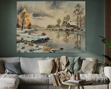 Aquarel part 224 van Tania Perneel