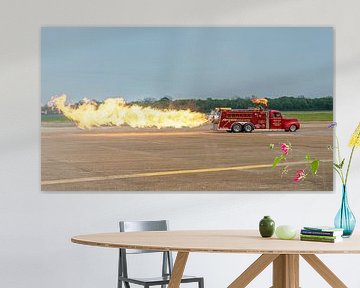 Aftershock jet truck. van Jaap van den Berg