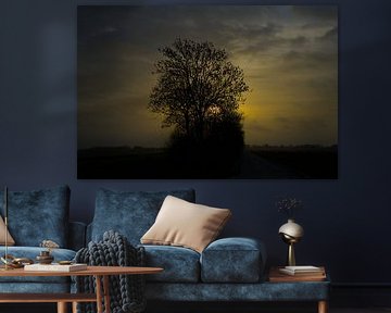 Winter evening (part 2) by Stobbe; stiltegrafie