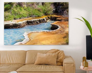 volcanic activities at waimangu by Markus Gann