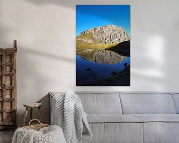 An impressive natural image from the Lechtal Alps, characterised by rugged peaks, clear mountain air and untouched wilderness. by Miriam Schwarzfischer Fotografie