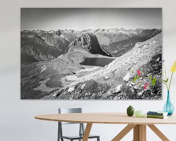 An impressive natural image from the Lechtal Alps, characterised by rugged peaks, clear mountain air and untouched wilderness. by Miriam Schwarzfischer Fotografie