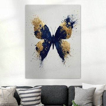 Papillon d'or silencieux