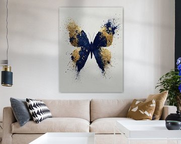 Vlinder van Stil Goud van Thea