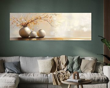 flower still life | Quiet Bloom by Eye catching paintings