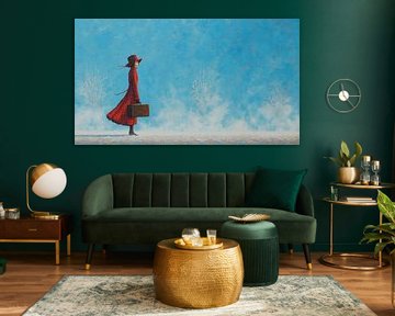 Towards Christmas by ARTEO Paintings