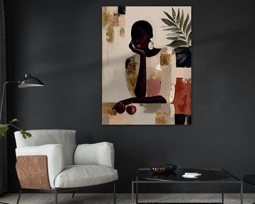 Les pommes, portrait moderne