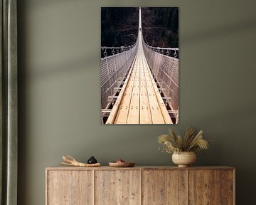 Suspension bridge by Jim Plaum