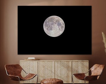 Cold supermoon by Korayu Photography