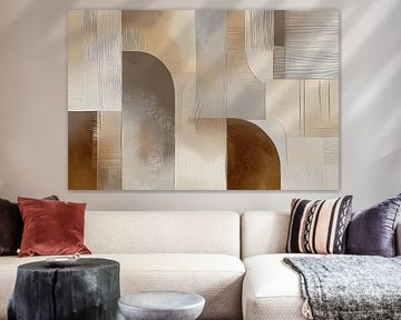 Plans abstraits en couleurs brunes