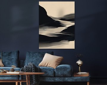 Dark mountains by Wall Wonder