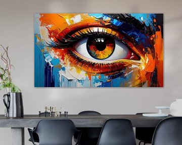 Abstract eye by AidasignArt