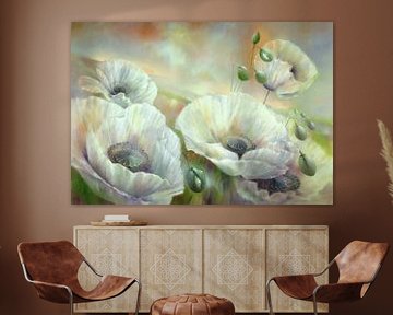 The silent blooms dance by Annette Schmucker