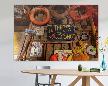 To the moon (Beachcomber booty) sur Anneke Hooijer