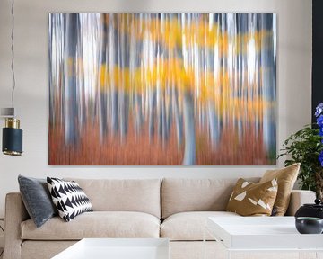 The beech leaves dance. by Anneke Hooijer