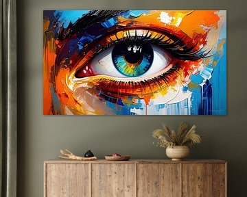 Abstract eye (2 of 2) by AidasignArt