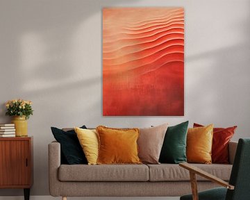 Red Layers by Modern Collection