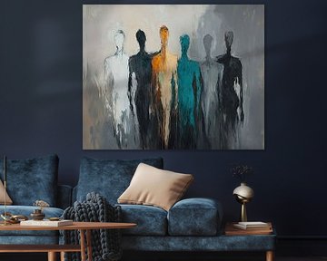 Abstract people by Art Whims