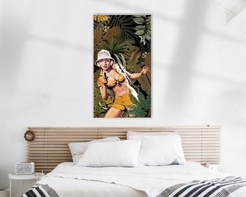 Be Wary when in Jungle by Marja van den Hurk