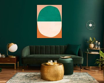 Minimalist Art Retro Style by Georgia Chagas