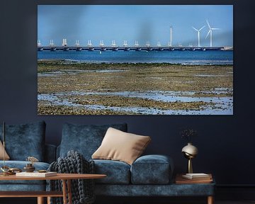 Stormvloedkering Zeeland 3 van Martin de Bouter