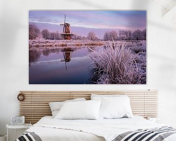 Molen De Juffer in het Hunzedal van Henk Osinga