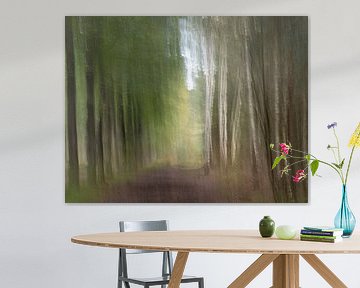 La forêt en mouvement sur Ron Westbroek