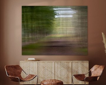 La forêt en mouvement sur Ron Westbroek