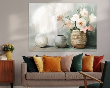 Flowers 44.9461 by ARTEO Paintings