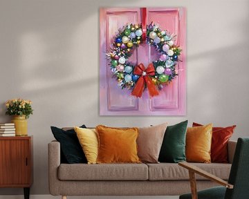 Red Bow by Wonderful Art