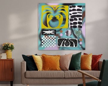 Shifting Teal by Henriette Visscher