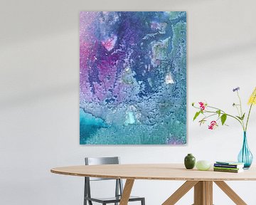 Motifs océaniques mystiques deux sur Karen Kaspar