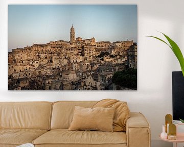 Zeit in Stein - Matera in der Abenddämmerung