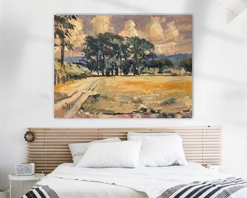 Bäume außerhalb von Paxford von Nop Briex