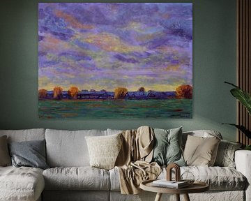 Eemdaller Skyline von Chris Croes schilderijen