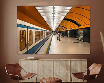 Munich Marienplatz underground station by The Gufotography