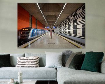 Geometry in transit - Oberwiesenfeld underground station by The Gufotography