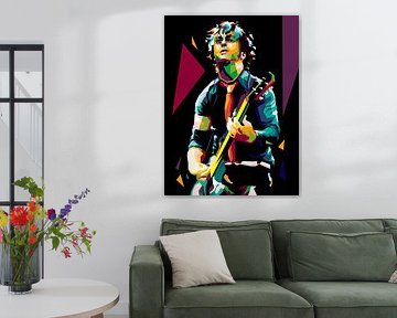 Joe, the music legend of Pop Art by miru arts