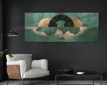 Peinture du hall d'entrée | Lobby Horizon sur Peintures accrocheuses