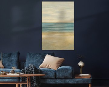 Peinture du ciel, de l'horizon et de la mer. sur Johannes